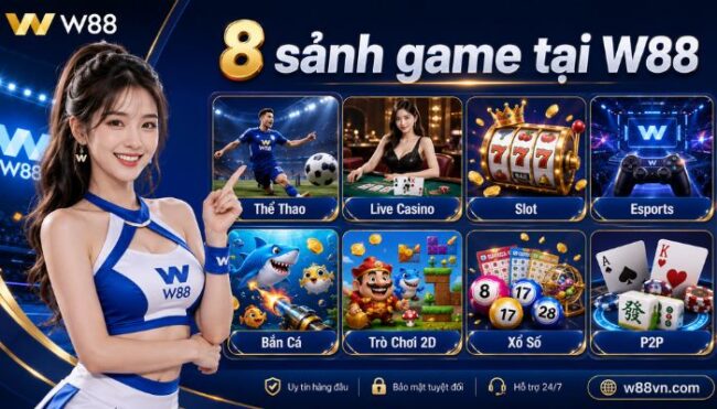 W88 Chính Thức – Link Đăng Ký, Đăng Nhập W88 Mới Nhất 2026 Tại W88 Ilyusha 4 8 Sảnh game tại nhà cái W88