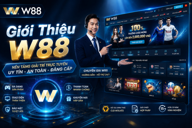 Giới thiệu W88 mang đến cái nhìn chân thật về nhà cái uy tín