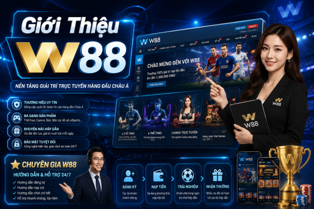 Giới thiệu W88 mang đến kho giải trí cực đa dạng cho người dùng