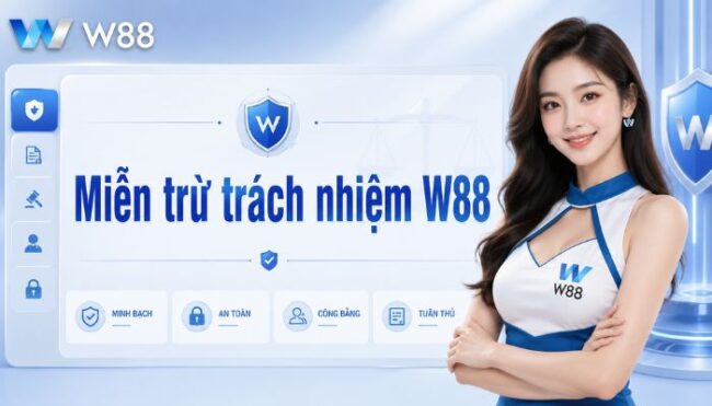 Khám phá quy định miễn trừ trách nhiệm W88 ILYUSHA