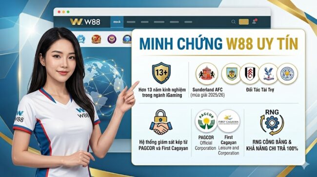 W88 Chính Thức – Link Đăng Ký, Đăng Nhập W88 Mới Nhất 2026 Tại W88 Ilyusha 1 Minh chứng cho sự uy tín của nhà cái W88